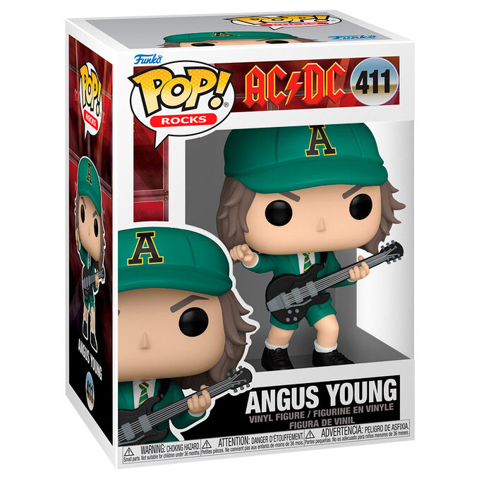 Figura POP AC/DC Angus Young Green_1