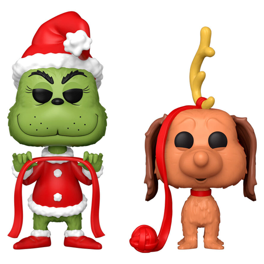 Blister 2 figuras POP The Grinch - Grinch & Max_1