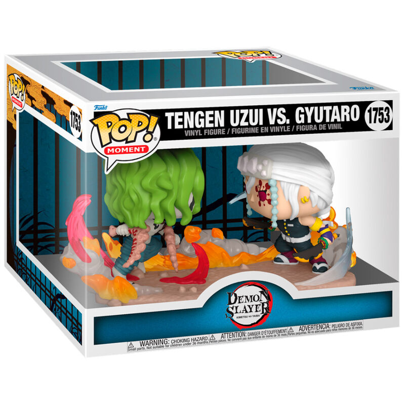 Figura POP Moment Demon Slayer Kimetsu no Yaiba Tengen VS Gyutaro_1
