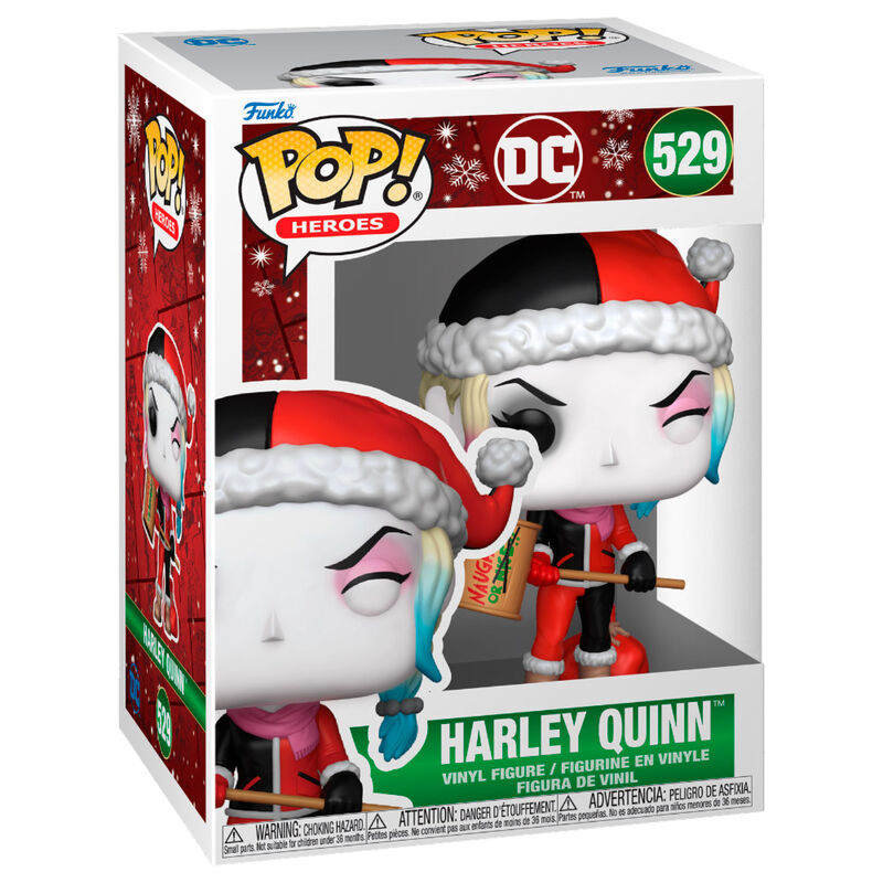Figura POP DC Comics Harley Quinn Holiday_1