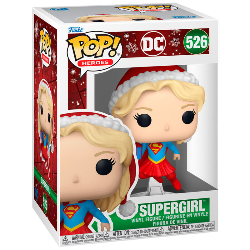 Figura POP DC Comics Supergirl Holiday_1