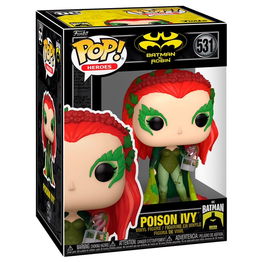 Figura POP DC Comics Batman y Robin Poison Ivy_1