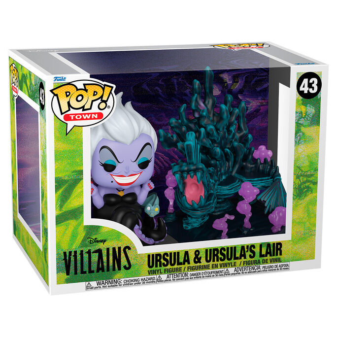 Figura POP Town Disney Villains Ursula & Ursulas Lair_1