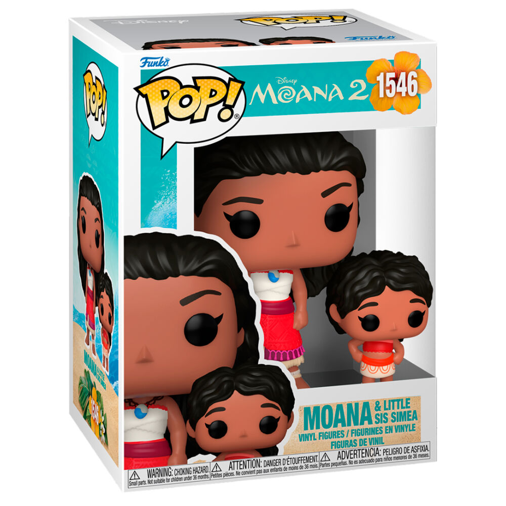 Figura POP Disney Vaiana Moana 2 Moana & Simea_1