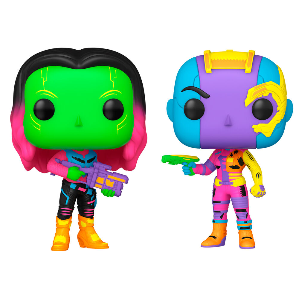 Blister 2 figuras POP Marvel Guardianes de la Galaxia Gamora & Nebula Exclusive_1