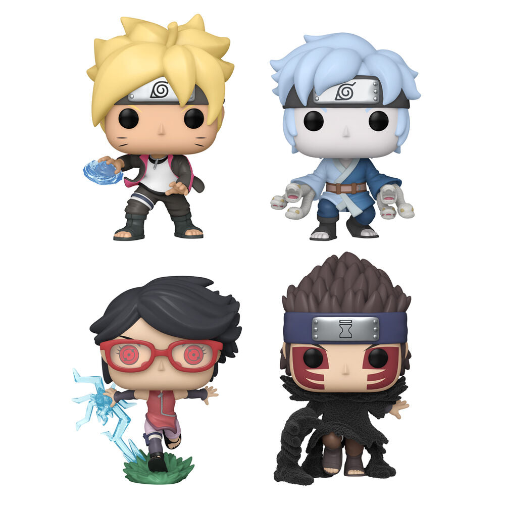 Blister 4 figuras POP Boruto Exclusive_1