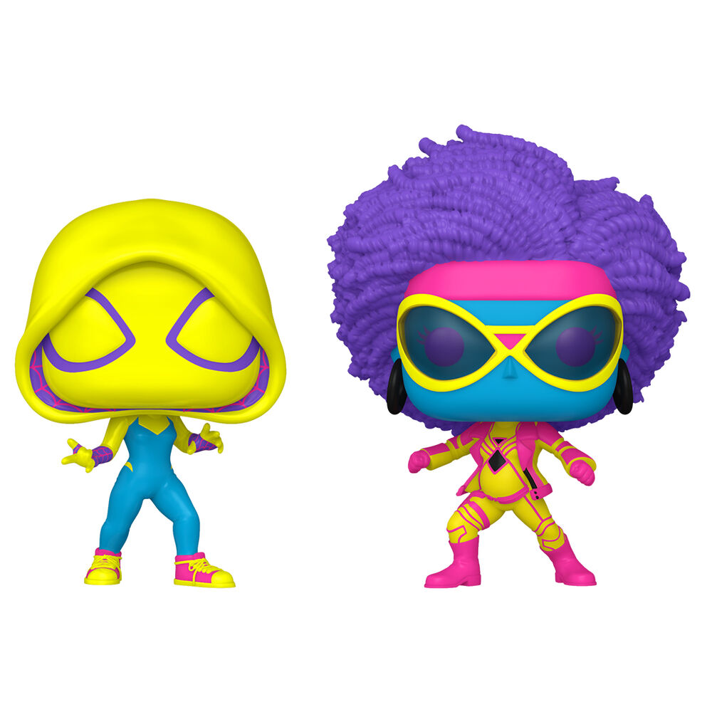 Blister 2 figuras POP Spider-Man Spider-Gwen & Spider-Woman Exclusive_1