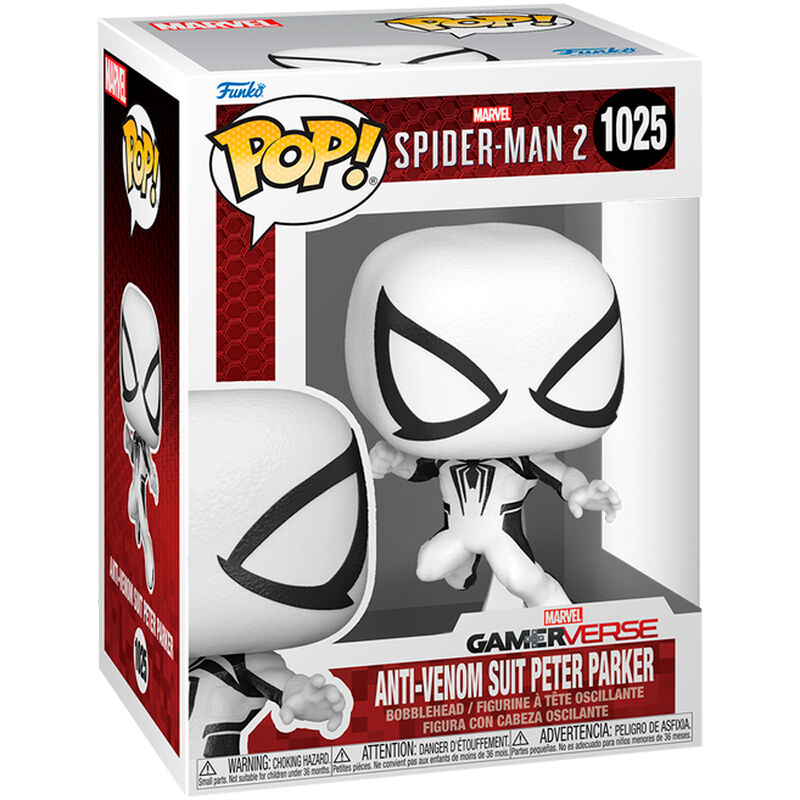 Figura POP Marvel Spider-Man 2 Anti-Venom Suit Peter Parker_1
