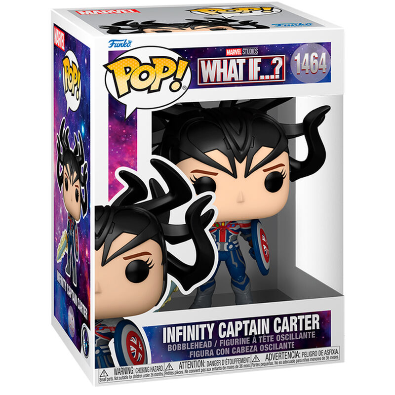 Figura POP Marvel What IF Infinity Captain Carter_1