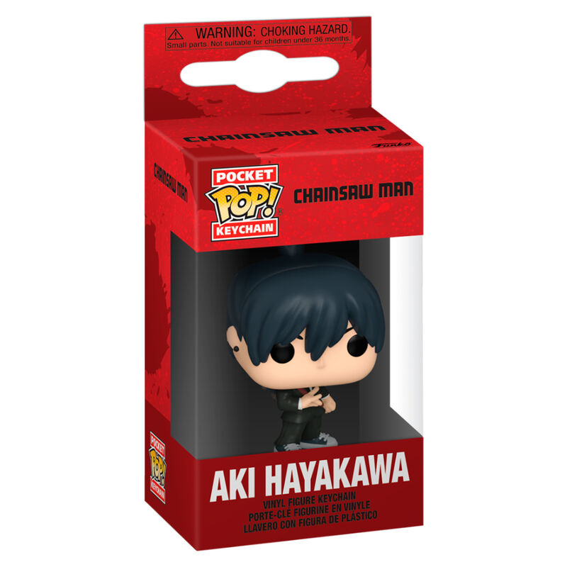 Llavero Pocket POP Chainsaw Man Aki Hayakawa_1