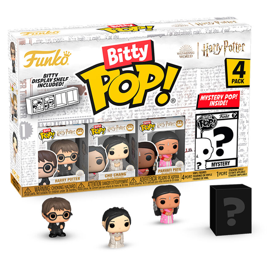 Blister 4 figuras Bitty POP Harry Potter Harry_1