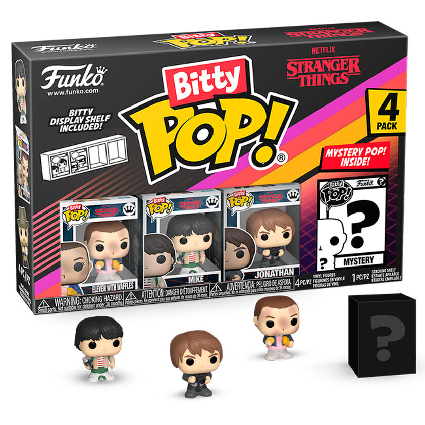 Blister 4 figuras Bitty POP Stranger Things Eleven_1