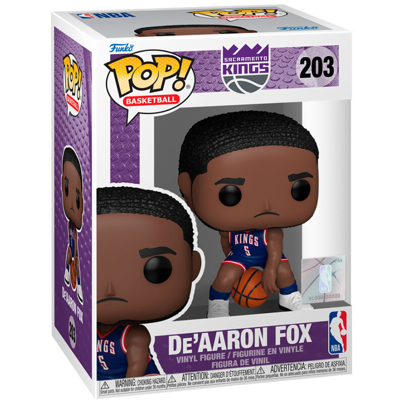 Figura POP NBA Sacramento Kings De Aaron Fox_1