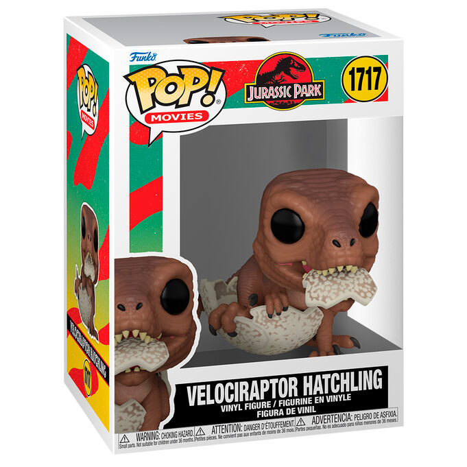 Figura POP Jurassic Park Velociraptor Hatchling_1