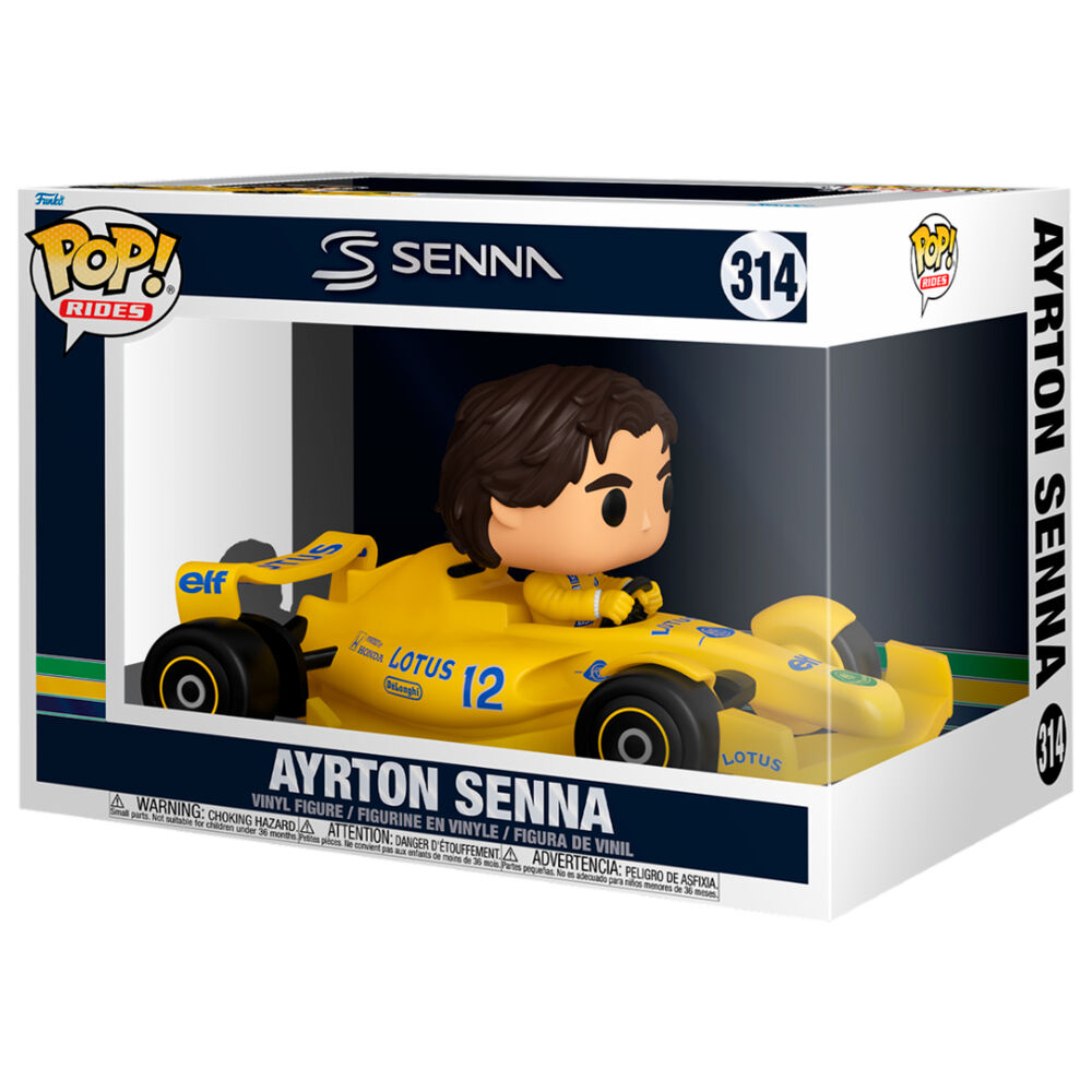 Figura POP Rides Super Deluxe Lotus Ayrton Senna_1