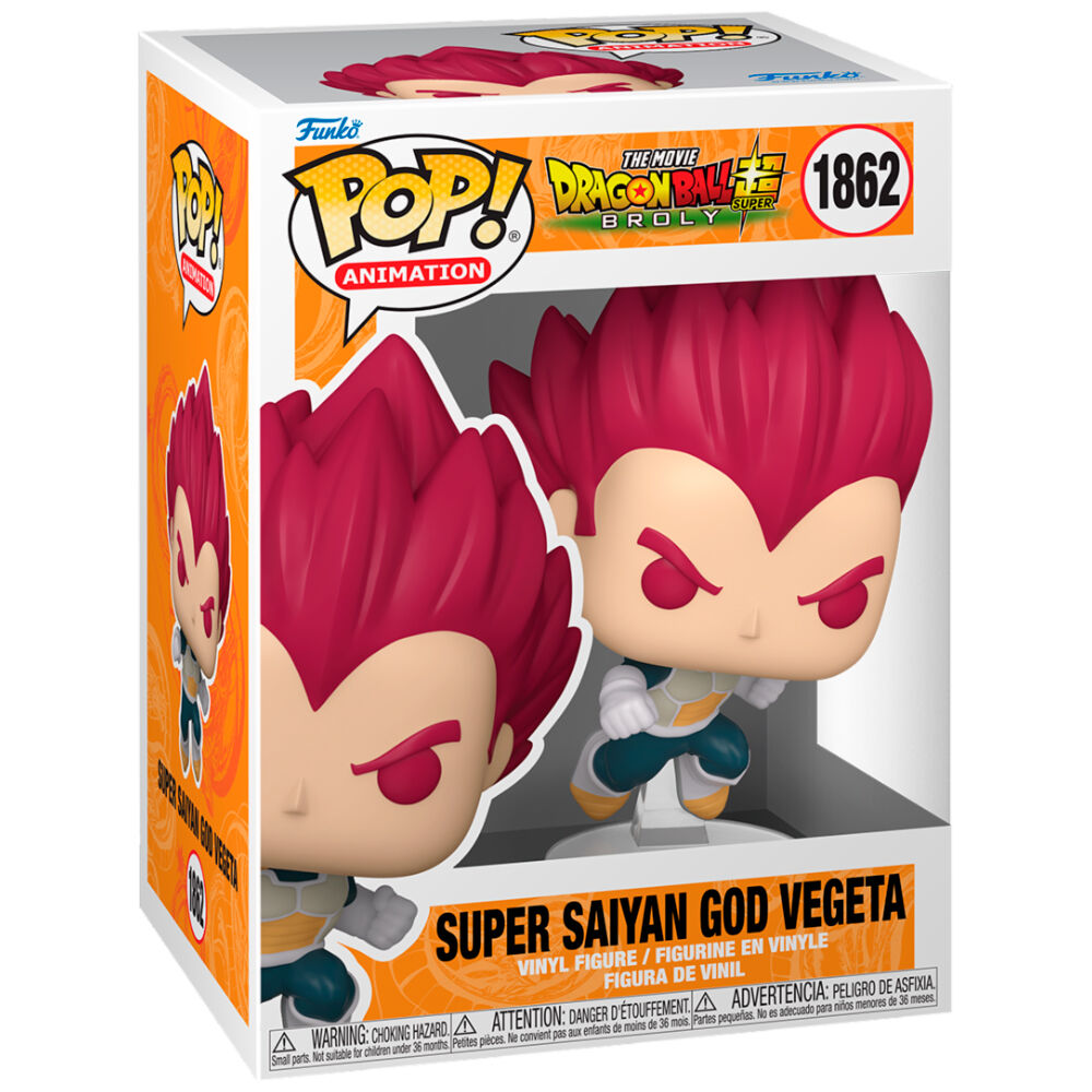Figura POP Dragon Ball Super Broly Super Saiyan God Vegeta_1