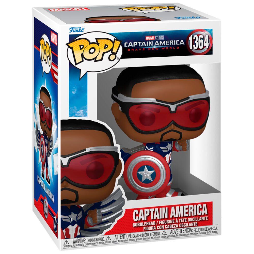 Figura POP Marvel Capitan America Brave New World Capitan America_1