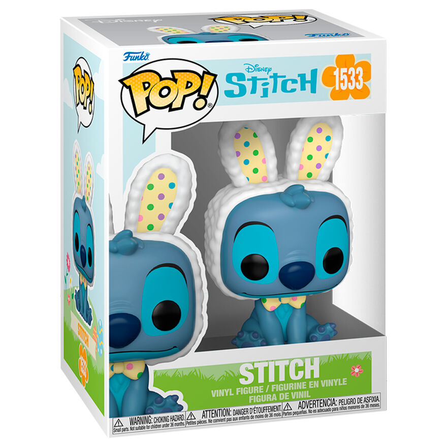 Figura POP Disney Stitch - Stitch Conejo de Pascua_1
