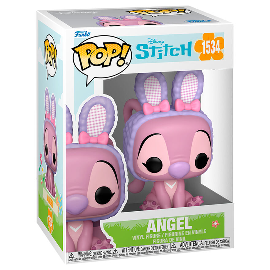 Figura POP Disney Stitch Angel Conejo de Pascua_1