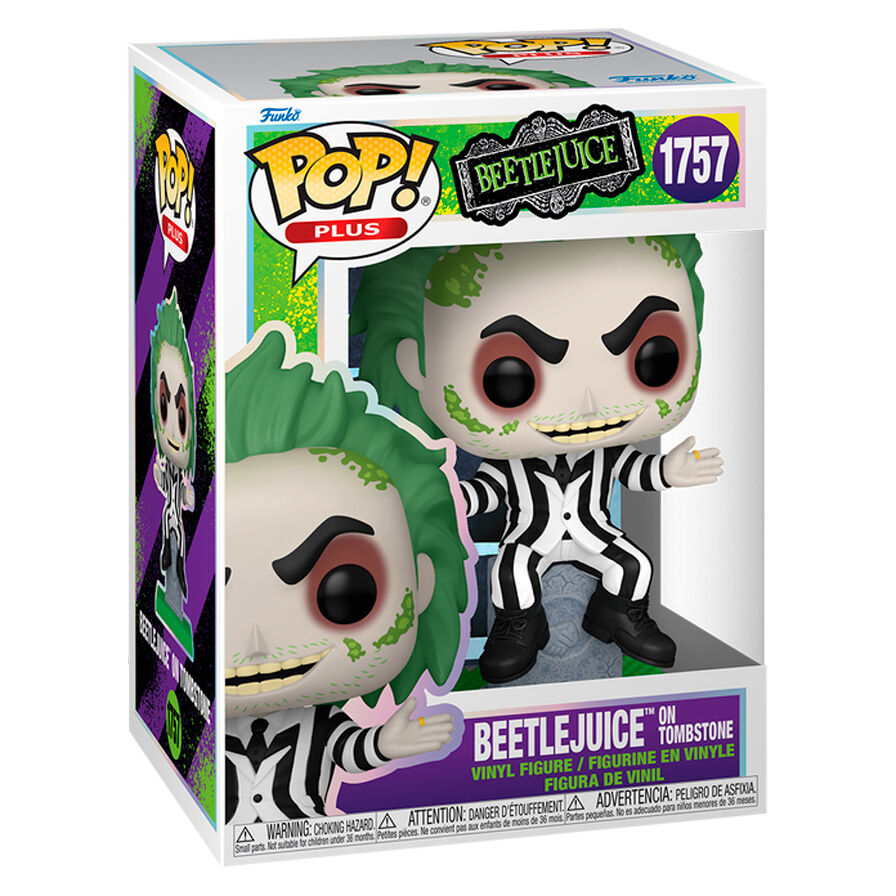 Figura POP Bitelchus Beetlejuice On Tombstone_1
