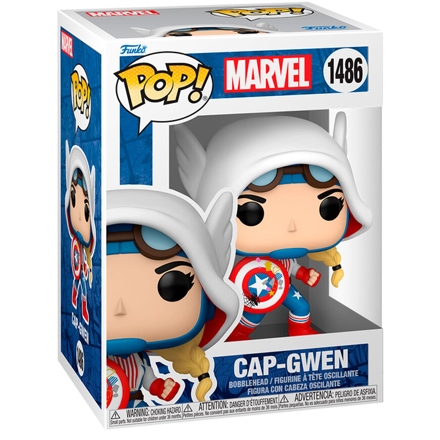 Figura POP Marvel Cap-Gwen