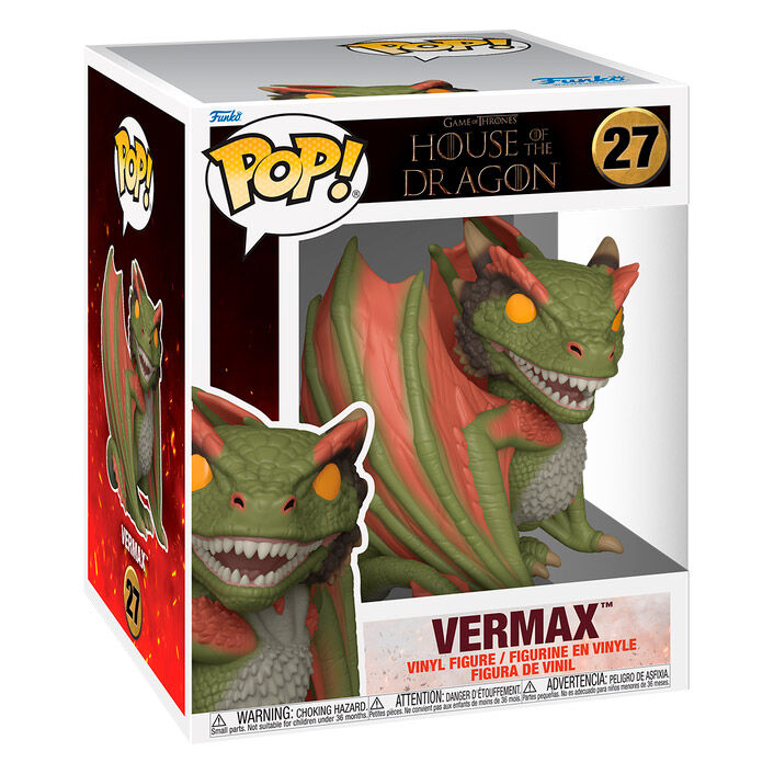 Figura POP Super La Casa del Dragon Vermax 13cm