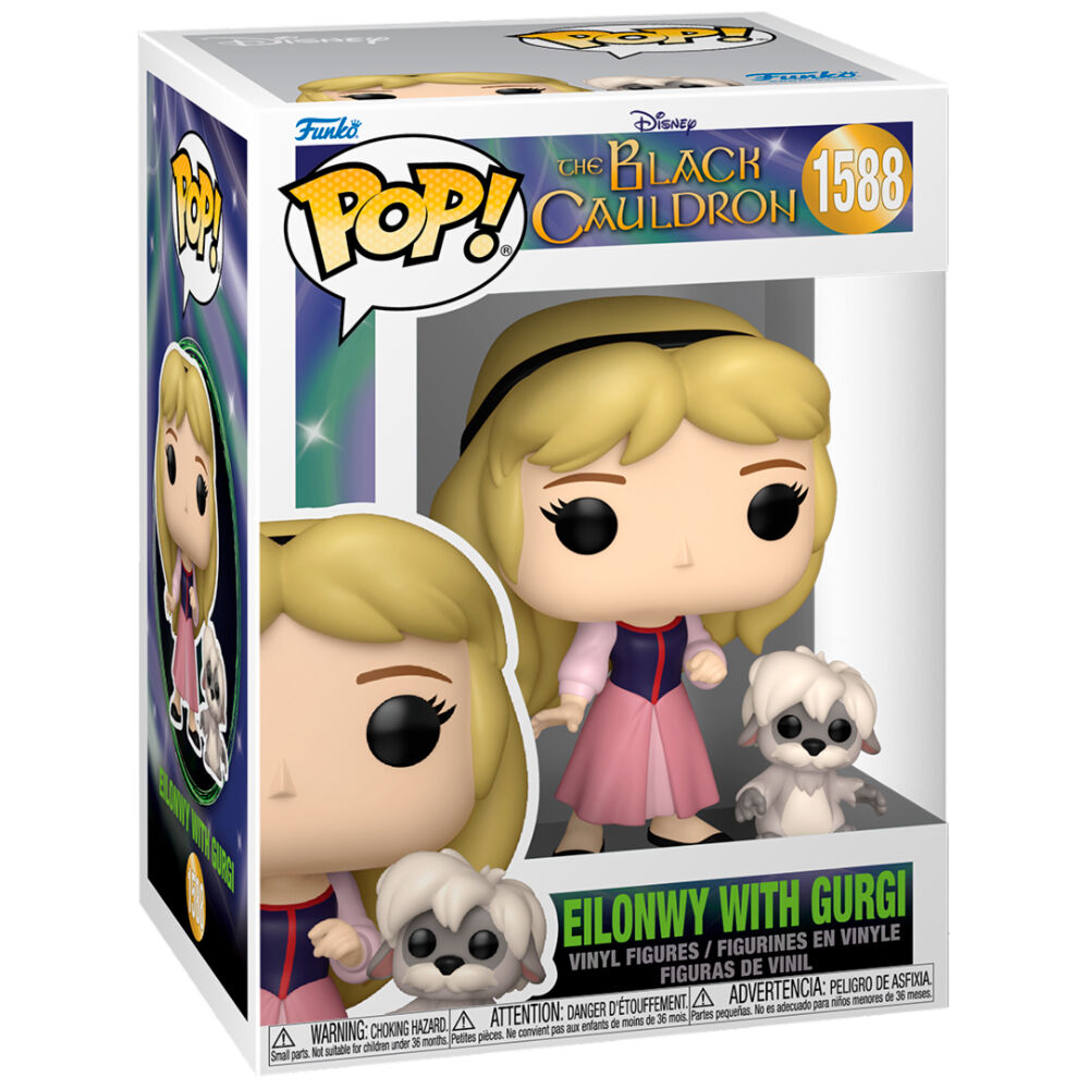 Figura POP Disney El Caldero Negro Eilonwy With Gurgi_1
