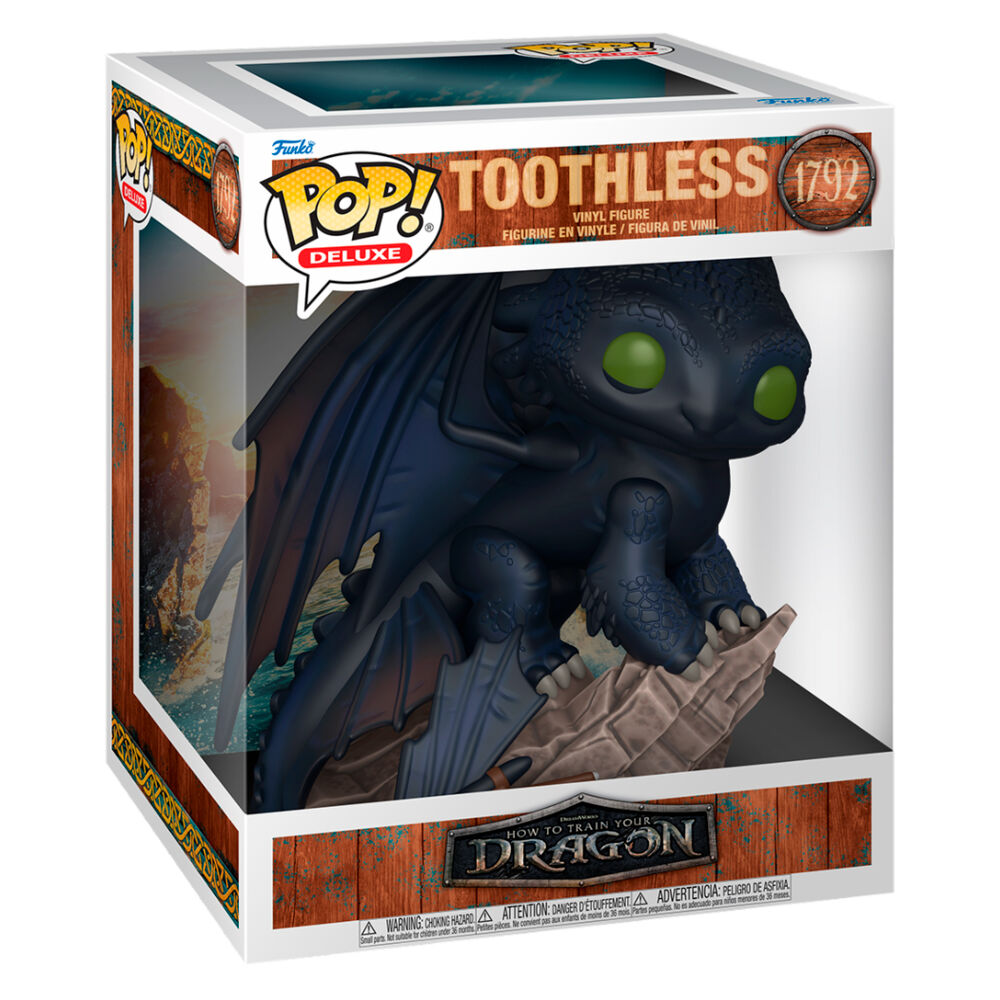 Figura POP Deluxe Como Entrenar a Tu Dragon Desdentao