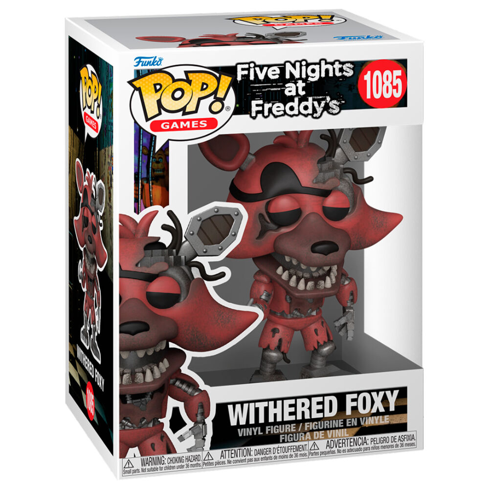 Figura POP Five Nights at Freddy's Withered Foxy_1