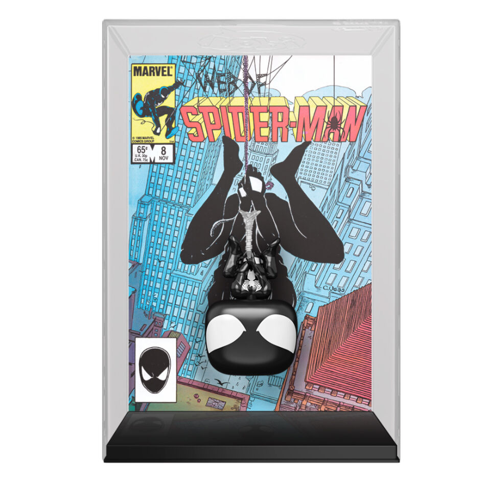 Figura POP Comic Cover Spider-Man Black Suit Spiderman_1