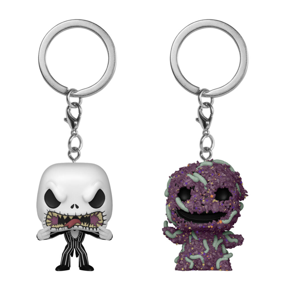 Blister 2 llaveros Pocket POP Disney Pesadilla Antes de Navidad Jack & Oogie Boogie_1