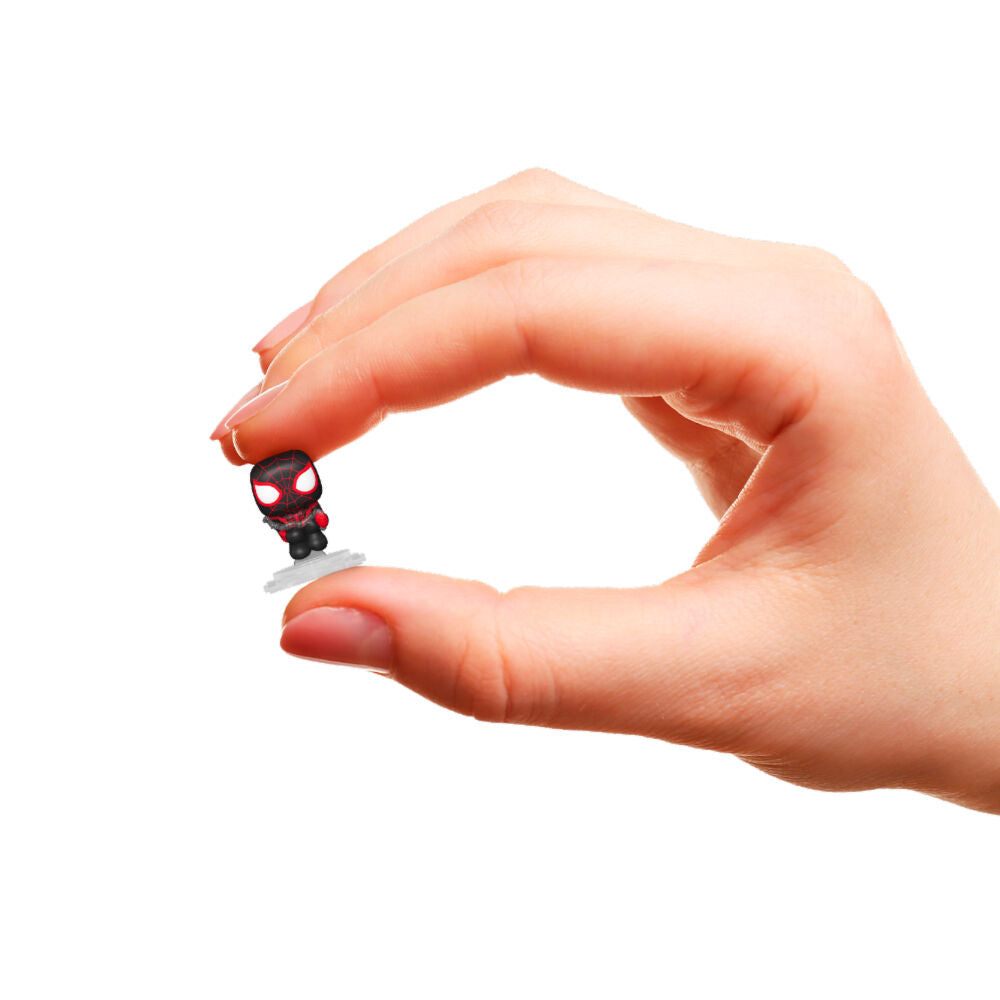 Blister 4 figuras Bitty POP Marvel Spider-Man Miles Morales_1