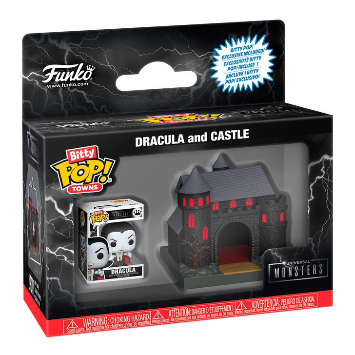 Figura Bitty POP Town Universal Monsters El Castillo de Dracula_1