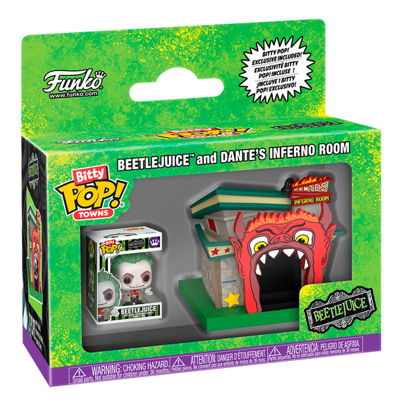Figura Bitty POP Town Beetlejuice Sala del Infierno de Dante