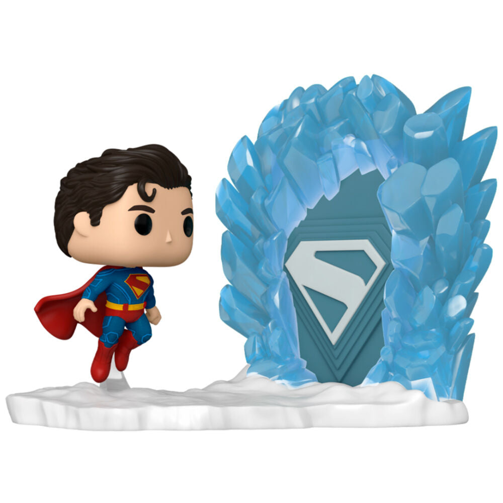 Figura POP Moment DC Comics Superman - Superman and Fortress of Solitude_1
