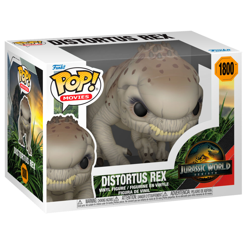 Figura POP Jurassic World El Renacer Distortus Rex_1