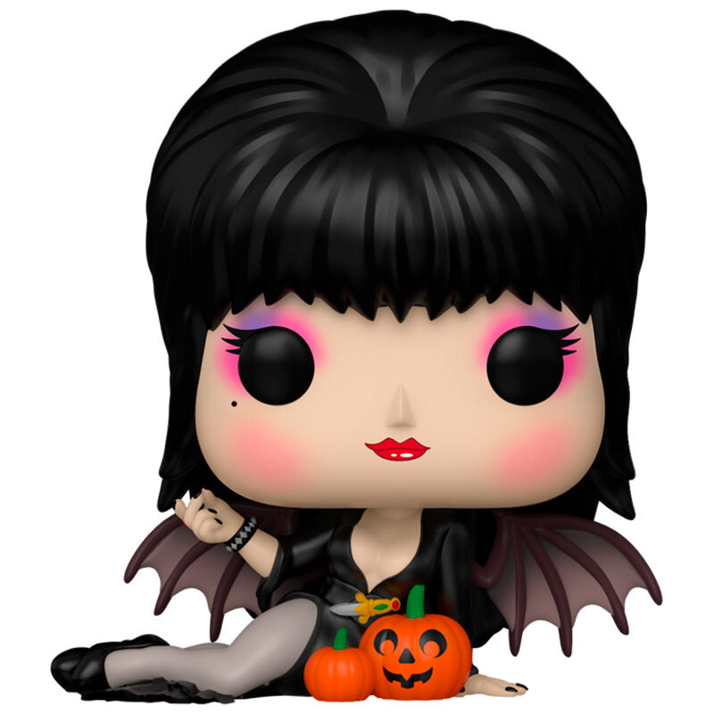 Figura POP Elvira Mistress of the Dark Elvira with Pumpkins_1