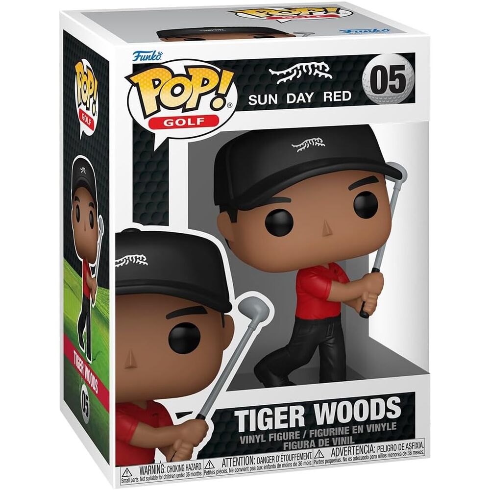 Figura POP Golf Sun Day Red Tiger Woods
