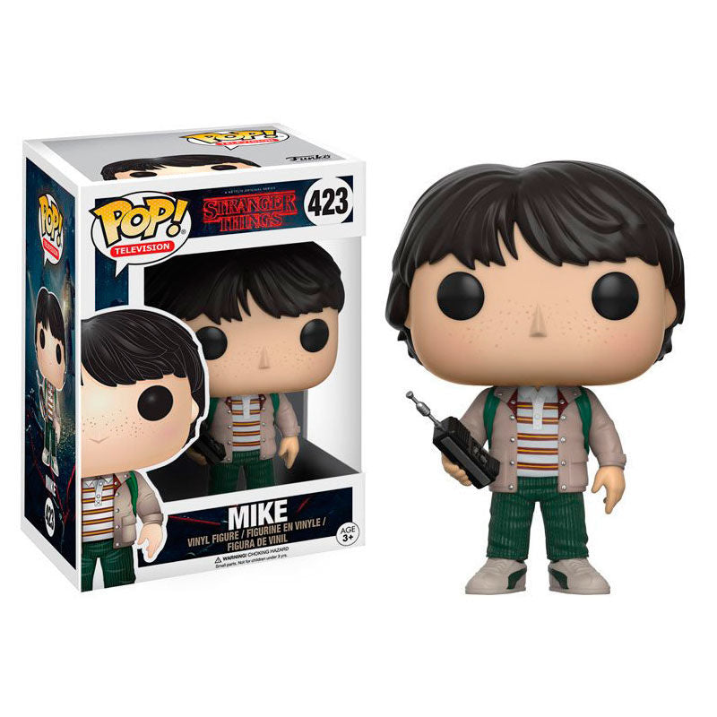 Figura POP Stranger Things Mike with Walkie Talkie_1