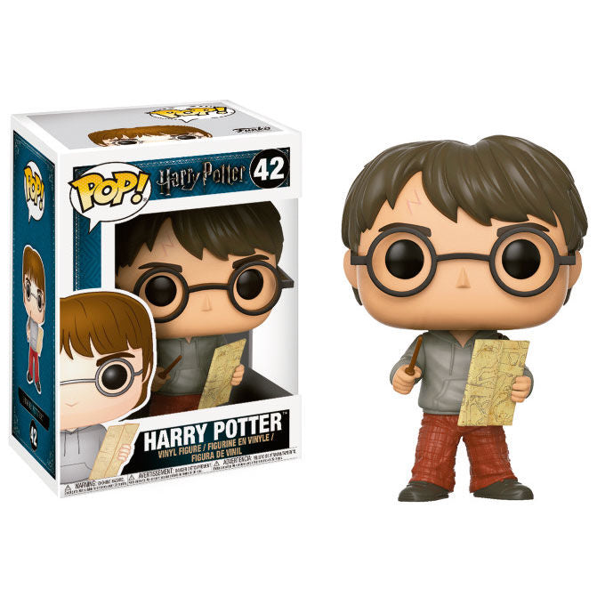 Figura POP Harry Potter Harry with Marauders Map_1