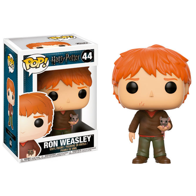Figura POP Harry Potter Ron Weasley with Scabbers_1