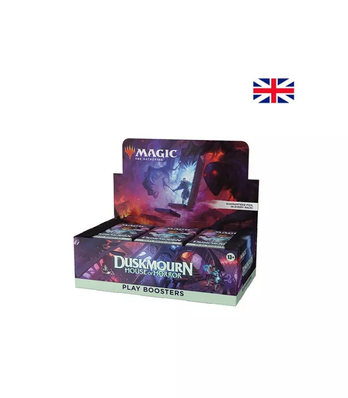 Magic The Gathering Play Booster Display (36 sobres) Duskmourn House of Horrors Inglés