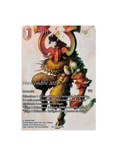 FINAL FANTASY TCG OPKIT (16+4) NOVIEMBRE 2024