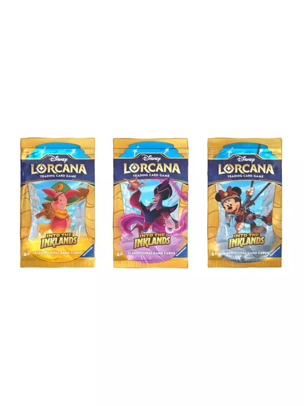 Paquetes de refuerzo (24 unidades) Into the Inklands - Disney - Inglés - Ravensburger