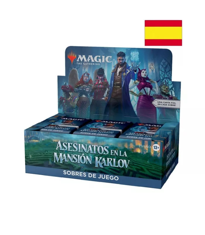 Play Booster Display (36 sobres) Murders at Karlov Manor Español - Magic The Gathering