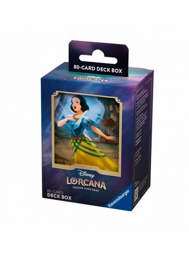 LORCANA TCG DECK BOX SNOW WHITE 